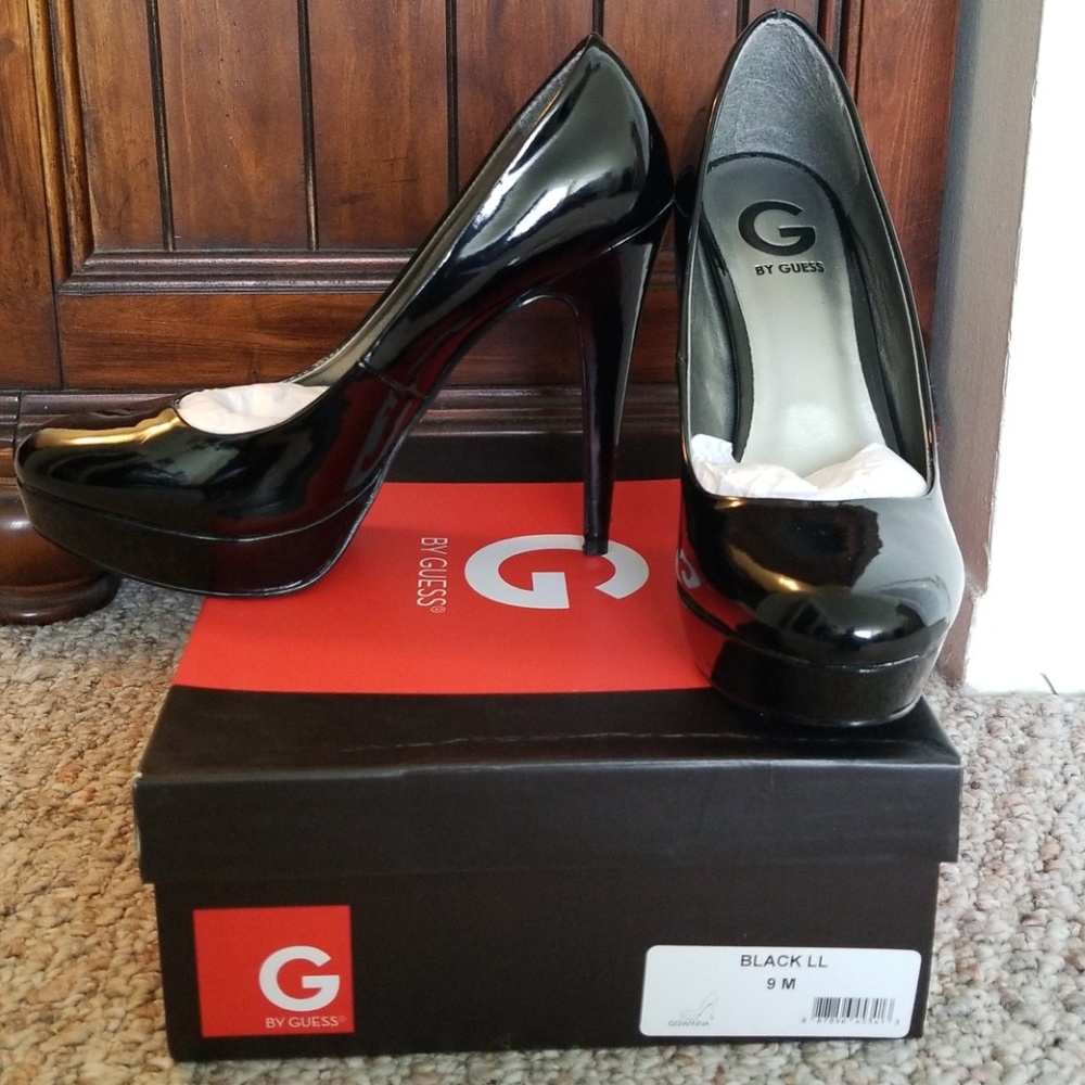 Black high heels Guess shoes - Picture 3 of 8